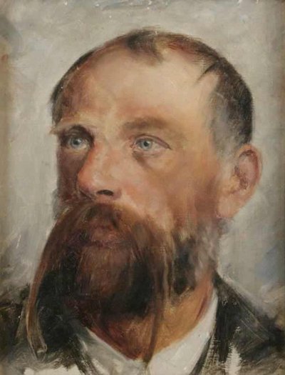 Portrait of the Poet Jaroslav Vrchlicky by Vojtech Hynais